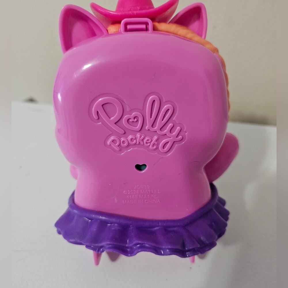 MattelPolly Pocket Pony Rodeo Compact Complete - Picture 10 of 11